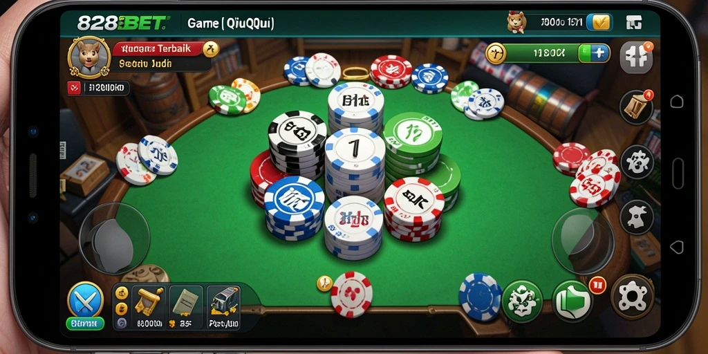 Screenshot gameplay QiuQiu yang seru dan menarik dari 828BET.
