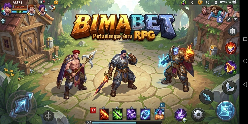 Gameplay RPG seru dan penuh aksi di BIMABET.