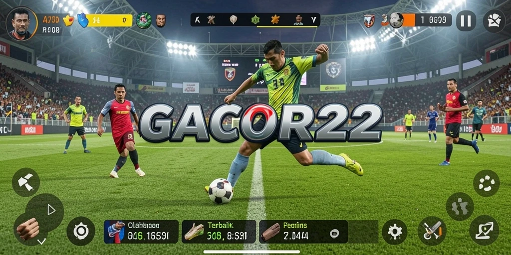 Tampilan gameplay seru di GACOR22 dengan berbagai olahraga.