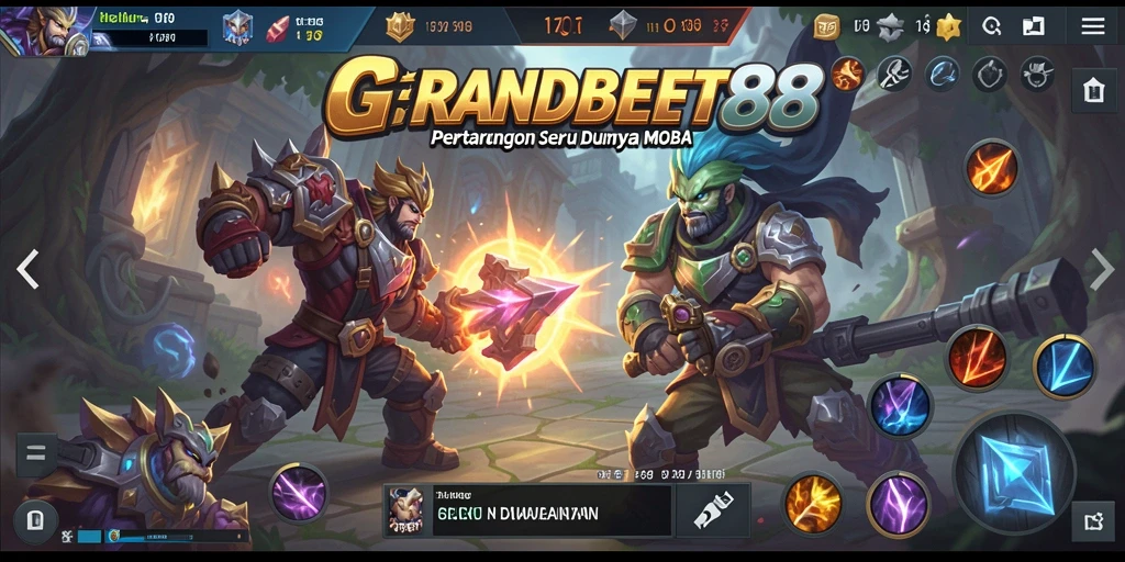 Gameplay seru dan mendebarkan di GRANDBET88.