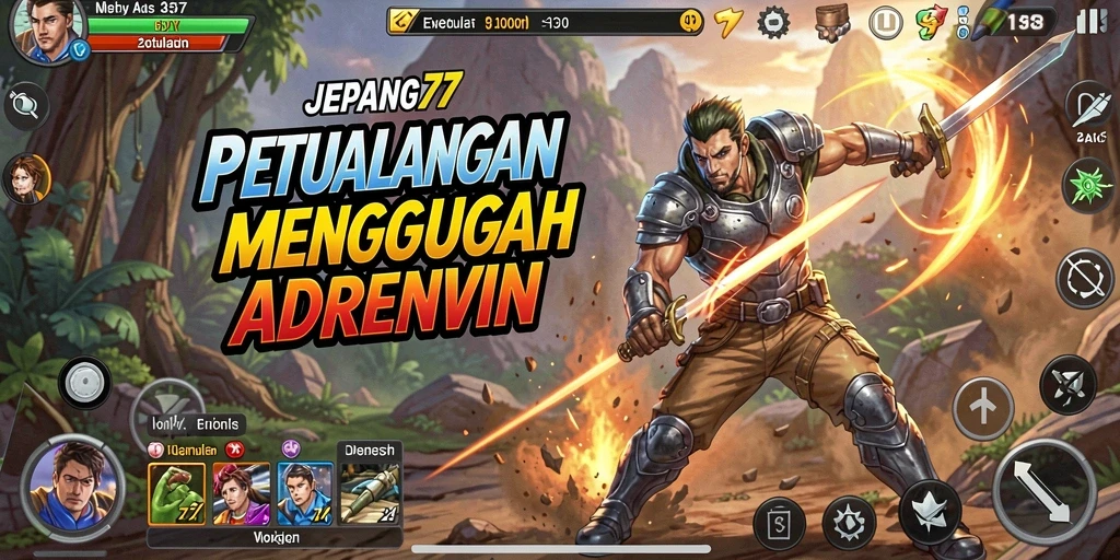 Tampilan aksi mendebarkan dari gameplay JEPANG77 yang penuh tantangan.
