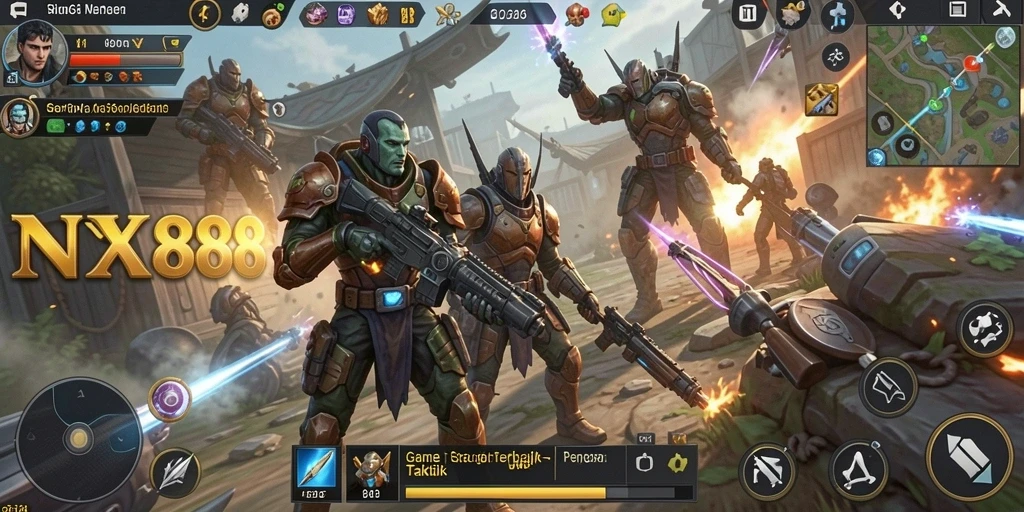 Tampilan gameplay <strong>NX888</strong> yang menarik dengan elemen strategi yang seru.