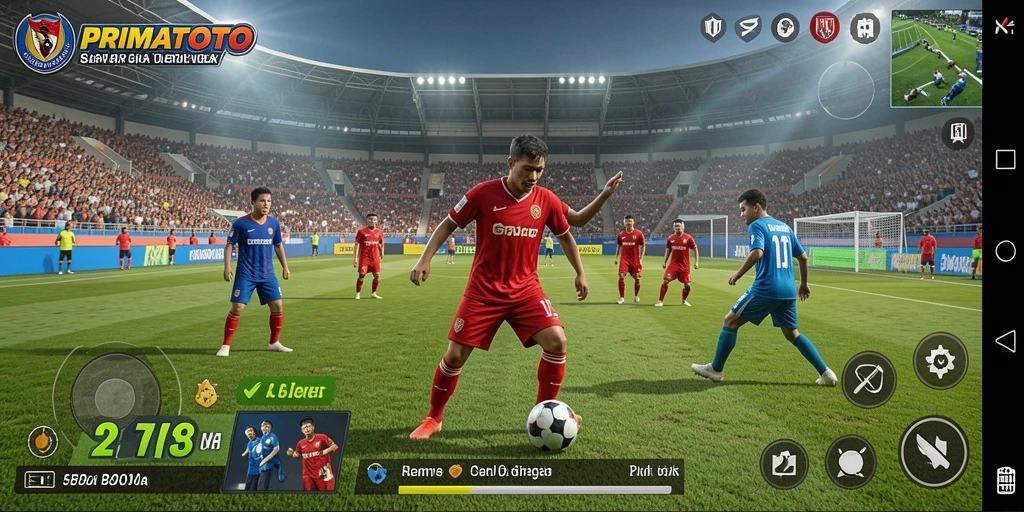Tampilan gameplay PRIMATOTO yang seru dan mendebarkan.
