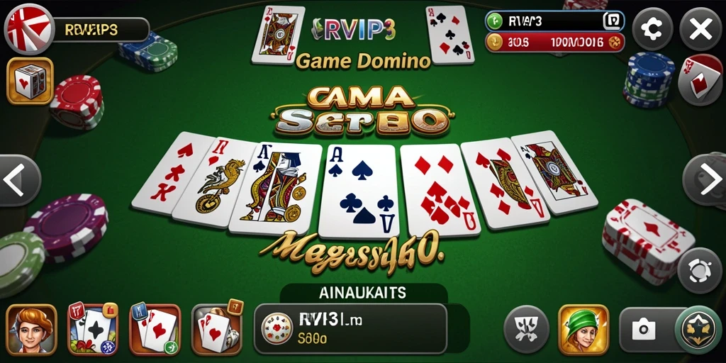 Tampilan gameplay RVIP3 yang seru dan interaktif.