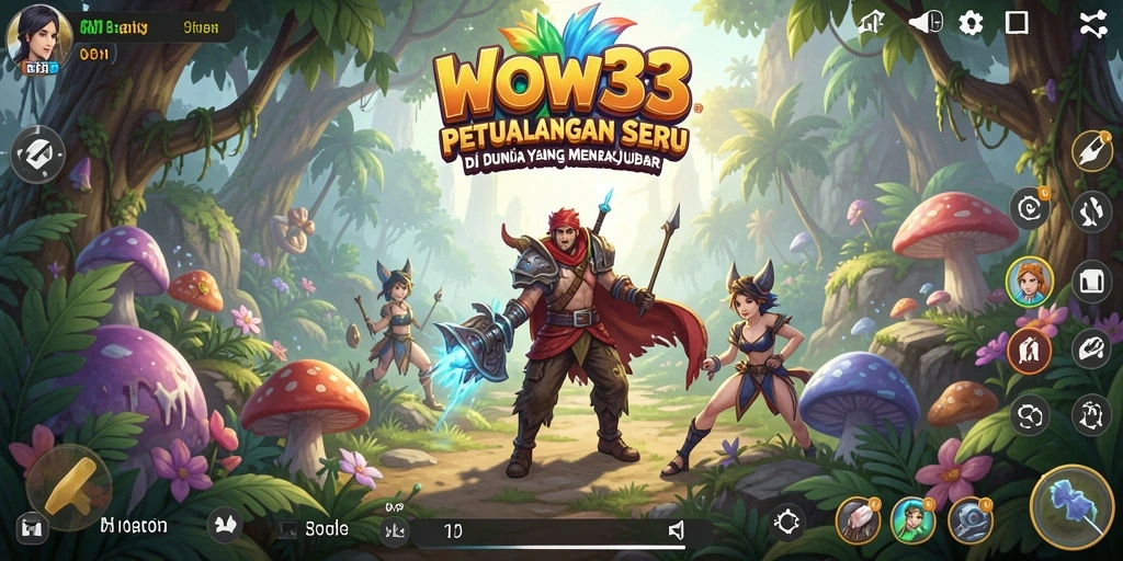 Gameplay seru dengan berbagai lokasi petualangan yang menakjubkan.